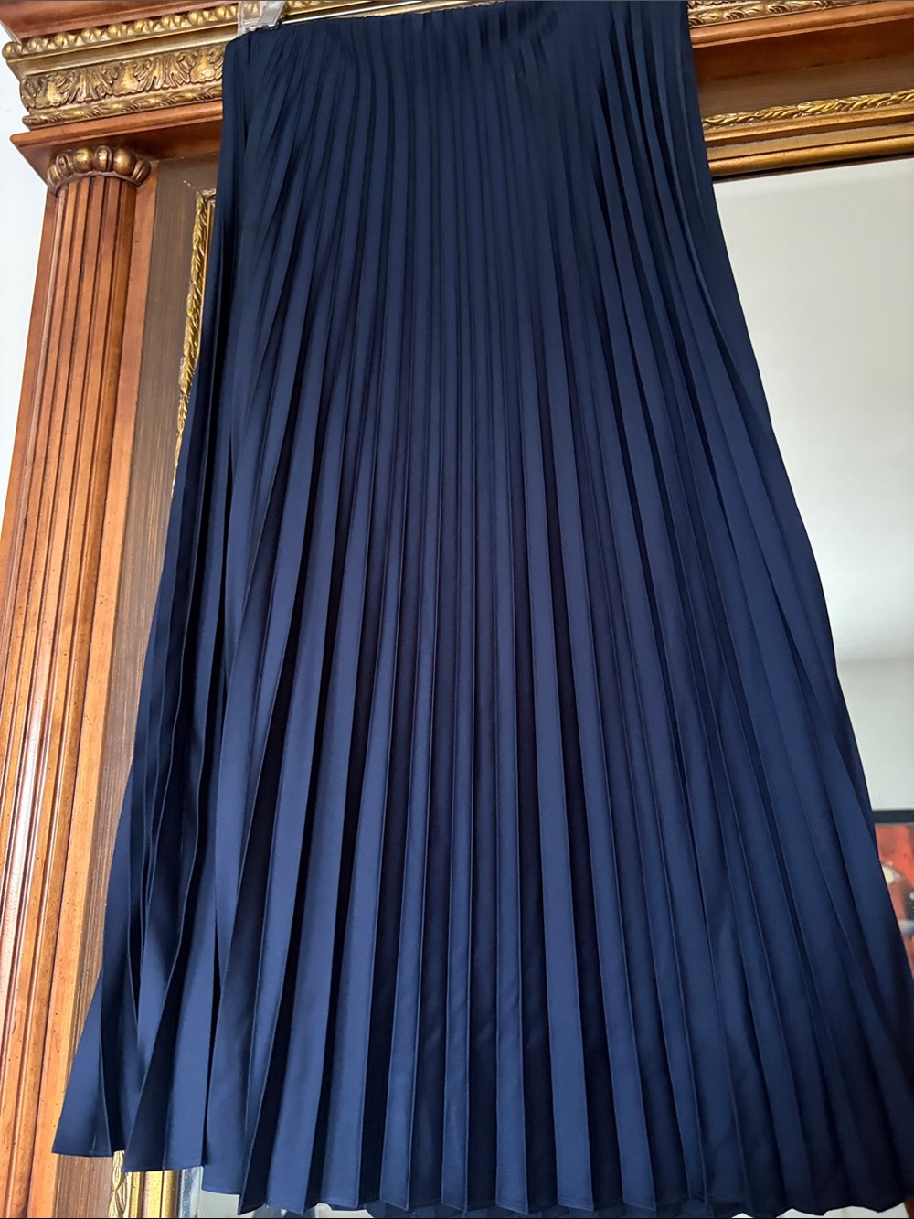 J. CREW Pleated Maxi Skirt